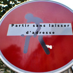 Partir sans laisser d’adresse 