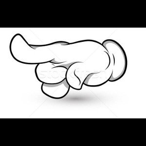 3CG - Ghost- Pointed FingersDedos Puntados