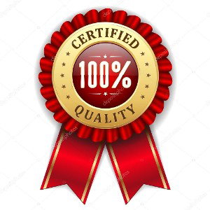 I am certified.