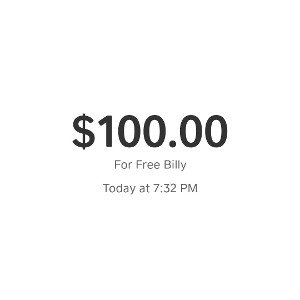 billycalledgothimsomefunds