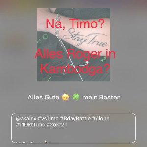 Alles Gute 🥳 🍀 mein Bester 