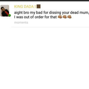 king dada diss