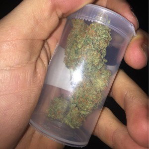 Light the spliff 