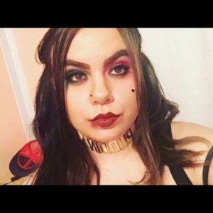 Goth chick clique 