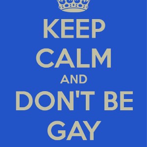 Gay boy down