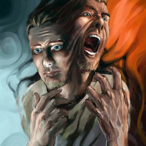 Я достаю из широких штанин. 