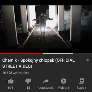 Chemik - Spokojny chłopak
