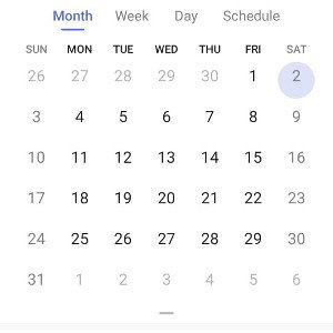 count your days. 