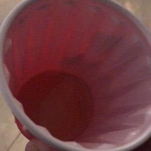 sipped out
