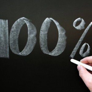 100%