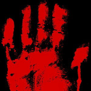 blood on my knife