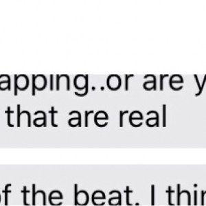 Am I just rapping  or saying things that are real ? 