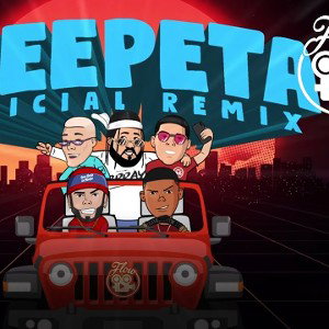 Nio Garcia x Brray x Juanka x Anuel AA x Myke Towers - La Jeepeta Remix (Lyric Video)