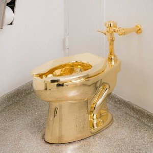 I go to the toilet