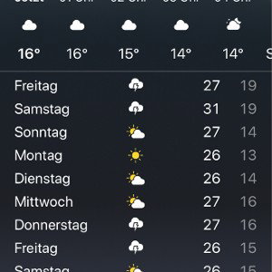 Meine erste singel auf der App 
