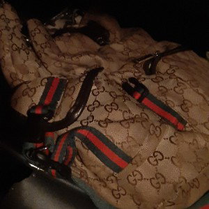 Gucci bagged Diamond Cut KOURAGE 