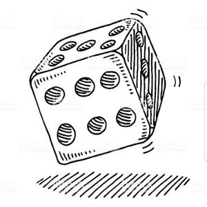 roll  the dice in a price