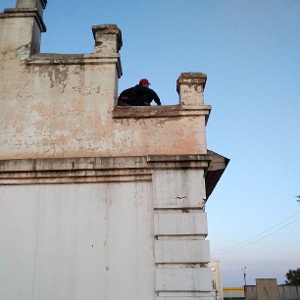 крыши домов