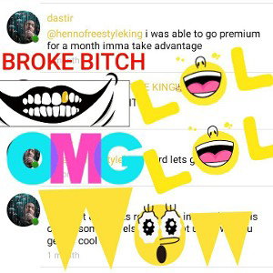 ⚰CAN'T B FRIENDS WID BROKE BITCH DASTIR⚰