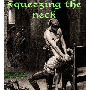 Squeezing the neck