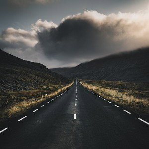On road 