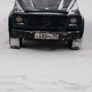 на мерседесе