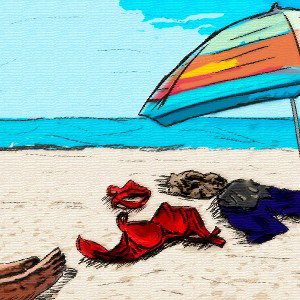 sexo en playa