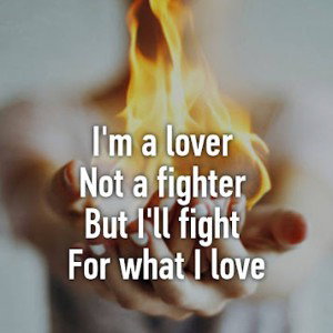 👻 I'm Lover not a Fighter 👻
