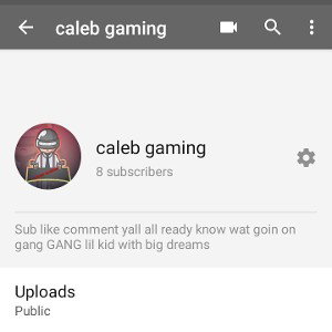 go subscribe lil kid with big dreams