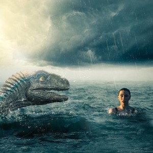 Raubtier und Kämpfernatur Graptor aka Repmegalodon 