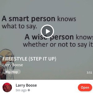 Larry Boose - FREESTYLE _STEP IT UP_