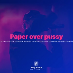Paper over pussy