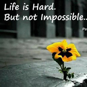 life is hard 