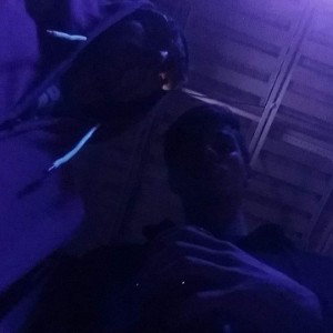 At the club