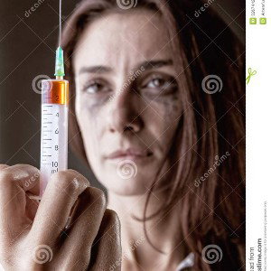 NEEDLE JUNKIEZ.    by DOUG THA DRUG