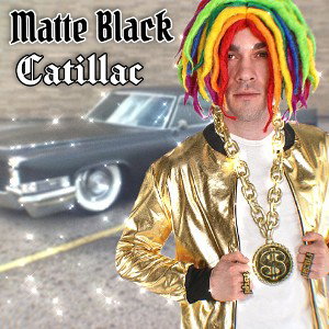Matte Black Cadillac