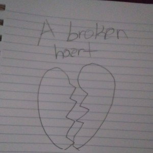a broken haert