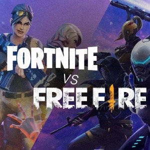 ☠️fortnite vs free fire☠️