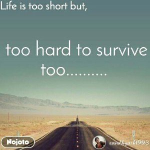 life is too hard to survive🎧🎤ft im.kitso