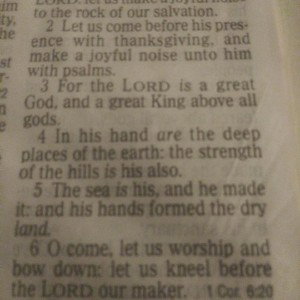 PSALM 95
