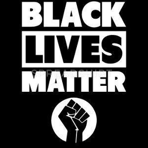 SWAE t-gold black lives matter