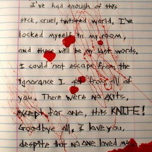 Worthless(Sucide Note) 