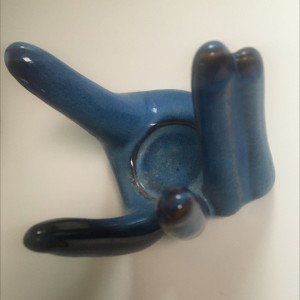 Blue faces