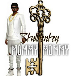 "MOMMY MOMMY" SKULLITENKEY : YOUNG GRIZZLY - BLACK HOOKAH 