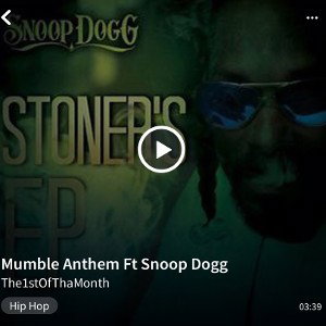 Mumble Anthem Ft Snoop Dogg