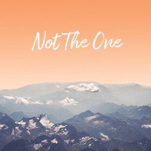 #NotTheOne