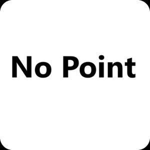 No point