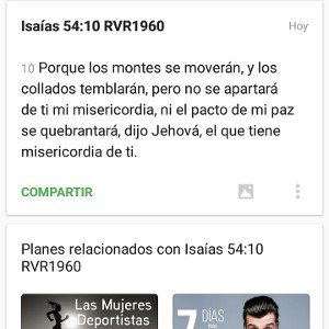 camino y creo En ti....