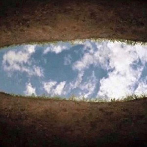 From the ground 
