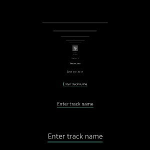 enter track name again